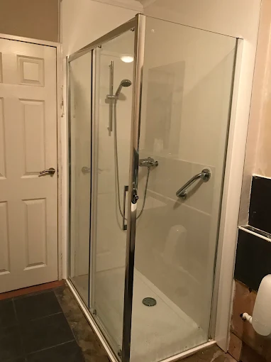 Dolphin walk in shower